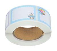 OSALADI Self Adhesive Name Stickers for Unisex with Cute Animal Designs Easy Peel Stick Labels for Lunch Boxes Water Bottles School Supplies Daycare and Camping Gear