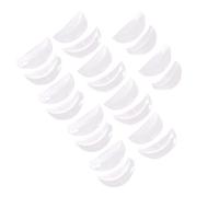 OSALADI Silicone Lash Lift Pads Reusable 10 Pairs for Eyelash Perming Safe to Use on Skin Eyelash Perming Pads Not Easy to Break for Professional Salon Use