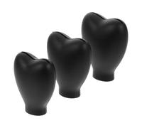 OSALADI Silicone Makeup Brush Protector Covers Prevent Falling 3pcs Reusable Brush Sleeves and for Travel and Outdoor Use