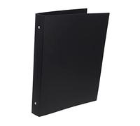 OSALADI Silver Coin and Badge Collection Album Binder with Black PP Cover Pages Holder for Collectors Display and Storage Suitable for Office Study Bedroom Dormitory Use