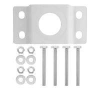 OSALADI Solar Panel Pole Mounting Kit for Lamp Post Arm Mount Heavy Duty Bracket for Outdoor Solar Street Lights