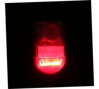 OSALADI Solar Security Light Outdoor Led Flashing Alarm Light Theft Caution Lamp Solar Warning for Orchard Garden Security Use