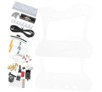 OSALADI Soldering Construction Set Electronic Harp Music Instrument Parts with Break Resistance Suitable for Electronic Production Abs Copper Components for Professionals and Beginners