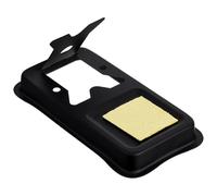 OSALADI Soldering Iron Stand Soldering Holder Iron Black Simple Ys Design with Sponge Support and Solder Tip Slots Workshop Electronics Maintenance