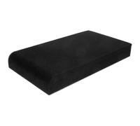 OSALADI Sponge Acoustic Isolation Pad Practical Noise Reduction Cushion 2 Pcs in Black, Improving Room Acoustics and Reducing Echoes for Studio Monitor Speaker for Recording Studios