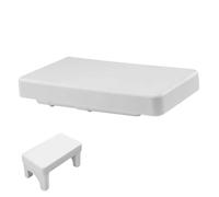 OSALADI Squatting Toilet Stool Humanised Footrest Thickened PP Construction Relieves Constipation Suitable for Adults and Children Bathroom Step Stool