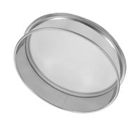 OSALADI Stainless Steel Fine Mesh Sieve Strainer Medium Mesh for Ceramic Glaze Paint Filtering and Rice Sifting Versatile Pottery Tool for Smooth Slurry and Baking Use