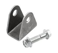 OSALADI Steel Shock Absorber Brackets Shock Absorption Mounting Brackets 2 Sets to Offroad Capabilities , Sturdy Suspension Hardware for Dirt Bike and Go Karts for ATV and Pit Bikes