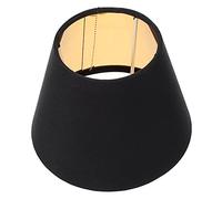 OSALADI Tartan Light Shade Black Small Lamp Shades, E14 Barrel Fabric Lampshade for Table Lamp, Mini Decorative Clip On Lampshade Replacement for Chandelier Desk Floor Lamp Fabric Pendant Shade