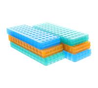 OSALADI Test Space Organisation and Optimisation 6pcs - hole Plastic Tube Rack, Microcentrifuge Tubes 0.5-2ml Universal Compatibility with Efficient for Laboratory Testing Requirements