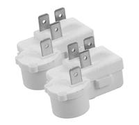 OSALADI Universal 4-pin Compressor Relay Switch Refrigerator Compressor Starter Overload Protector Replacement for Freezer Refrigerator Accessories