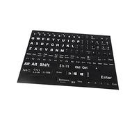 OSALADI Universal English Keyboard Letter Stickers Decals, Laptop and Desktop Replacement Keyboard Labels for Typing Enhancement, Self-adhesive Computer Accessories for Office and Home Use