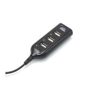 OSALADI Usb Hub for Laptop Uk Plug 4-port Usb Splitter Adapter High-speed Data Transfer Compatible Xp/vista/7/8