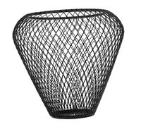 OSALADI Vintage Iron Cage Pendant Light Shade Handcrafted Hollow Mesh Lampshade for Table Lamps Durable Metal Cover with Artistic Birdcage Design Versatile Replacement for Home Decor