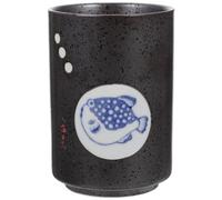 OSALADI Vintage Rough Ceramic Tea Cup 300ml Retro Japanese Style Porcelain Mug for Indoor Tea Drinking and Household Use