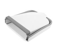 OSALADI Waste Storage Container Foldable White Plastic Hanging Bin for Kitchen and Home Waste Management