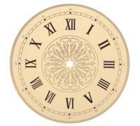 OSALADI Watch Making Dials Aluminium Dial Replacement Dial Round Wall Clock Dial Dial Fine Dial Movement Parts Watch Accessories