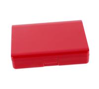 OSALADI Watercolor Paint Packaging Box Paint Tray Watercolor Palette with Lid Travel Kit Plastic Red