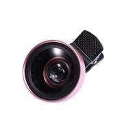 OSALADI Wide Angle Macro Lens for Smartphone Clip Design Wide Angle Construction for Detailed Close-ups and Stunning Landscape Photography Rose Gold
