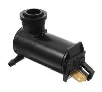 OSALADI Windshield Washer Pump Motor with Large Hole Design Quiet Low-noise Operation High-efficiency Spray for Car Windscreen Wash Fluid Replacement Compatible with Vehicles