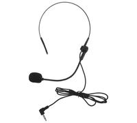 OSALADI Wired Neckband Headset Microphone for Teachers and Tour Guides, Dynamic 3.5mm Microphone with Earhook for Fitness Classes, Vocal Training, and Presentations
