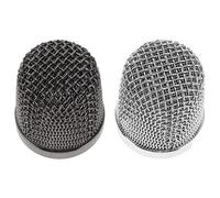 OSALADI Wireless Microphone Mesh Cover Replacement Metal Mic Head Grill for Handheld Microphone Use in Studio Live Performance