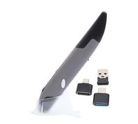 OSALADI Wireless USB Pen Mouse with 4 Keys and Adjustable Stand 2.4g Optical Portable Mouse Pen for Laptop and Desktop 1600dpi with 15ma Power Usage