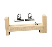 OSALADI Wood and Metal DIY Craft Tool Kit Wrist Rope Maker with Weaving Bracket for Hand Knitting Rope, Easy to Operate Bracelet Braiding Tool Suitable for Outdoor and DIY Projects