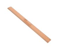 OSALADI Wood Quilting Ruler Dual Scale Precision Measuring Tool for Sewing and Crafting Wooden Design for Classroom and Home Use