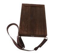 OSALADI Wooden Box for Artists Tool Brush Storage Writers Messenger Sketch Box Portable Artist Case Wooden Craft Organizer