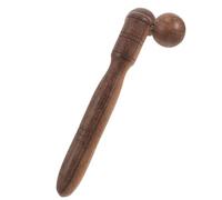 OSALADI Wooden Facial Roller for Face and Neck Massage, Dual-Roller Face Massager Tool with Light Chicken Wing Wood Spheres, Skin Care Manual Massage Tool for Women