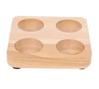 OSALADI Wooden Holder Wooden Storage Rack for Kitchen Organization for Home Use Flat Bottom for Stability