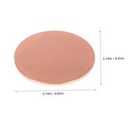 OSALADI Zinc Alloy Candle Jar Lid Rose Gold Aroma Candle Cover Fragrance Enhancer to Boost Aroma and Decorate Home Spaces