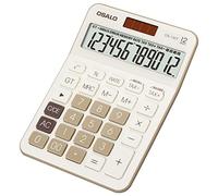 OSALO Large Desktop Calculator Big Button 12 Digit Tax VAT Office, Beige