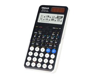 OSALO Scientific Calculator 552 Functions A Level Maths, Black, OS-991EX CW | GCSE and A Level Maths Calculator with 4-Line Written Display, Dual Power Solar Battery Engineering Calculator