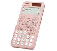 OSALO Scientific Calculator 552 Functions A Level Maths, Pink, OS-991EX CW | 4-Line Written Display with Solar and Battery Power for A-Level, GCSE, College School and Engineering Calculators