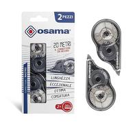 Osama Correction Tape, 20 m, Pack of 2 Classic