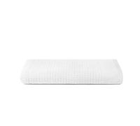 OSAMA Sweet Home - Waffle Bath Towel 70 x 140 cm Pure Cotton Zero Twist - White