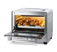 OSAMKO 6 in 1 Air Fryer Combination Oven, 12 Litre Air Fryer with Steam Infusion, Soft Convection Toaster with Quick Preheating, Air Frying