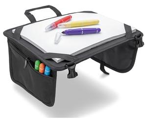 Osann Painting and Travel Tray for Kids, Lap Tray, High Quality Car Travel Accessories, Black