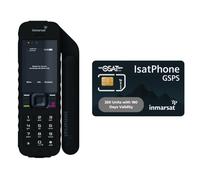 OSAT Inmarsat IsatPhone 2 + 250 Unit (167 Minutes) Global Prepaid SIM Valid for 180 Days | Global Satellite Phone with Reliable Voice | Long Battery Life | GPS Tracking | Weather-Resistant Design