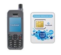OSAT Thuraya XT-LITE Satellite Phone + 170-Unit Standard Prepaid SIM | 365-Day Validity | Voice & SMS Coverage for Remote & Emergency Communication