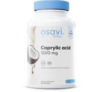 Osavi Caprylic Acid 1200mg - 120 Softgels | Derived from MCT Oil of Coconut Palm | Easy to Swallow for Optimal Digestive Health