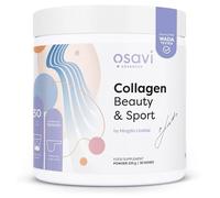 Osavi Collagen Beauty & Sport - 225 g Powder | VERISOL® & TENDOFORTE® for Healthy Hair, Skin, Nails, Tendons & Ligament Strength | Improves Skin Elasticity & Reduces Wrinkles