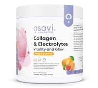 Osavi Collagen & Electrolytes Vitality & Glow - 300 g | Orange - Grapefruit Flavour | VERISOL® Collagen peptides for Hair, Skin & Nails | 5 Electrolytes + Vitamins | Hyaluronic Acid, Coconut Water