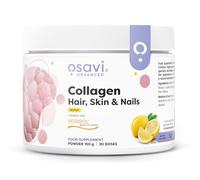 Osavi Collagen Hair, Skin & Nails - 150 g Powder | 30 Doses | Lemon Flavor | VERISOL® Collagen Peptides for Hair Thickness, Skin Elasticity & Nail Strength | Reduces Wrinkles & Cellulite
