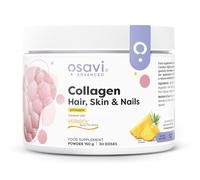 Osavi Collagen Hair, Skin & Nails - 150 g Powder | 30 Doses | Pineapple Flavor | VERISOL® Collagen Peptides for Hair Thickness, Skin Elasticity & Nail Strength | Reduces Wrinkles & Cellulite