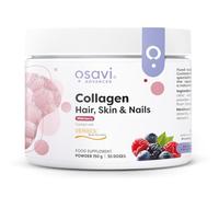 Osavi Collagen Hair, Skin & Nails - 150 g Powder | 60 Doses | Wild Berry Flavor | VERISOL® Collagen Peptides for Hair Thickness, Skin Elasticity & Nail Strength | Reduces Wrinkles & Cellulite
