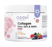 Osavi Collagen Hair, Skin & Nails - 150 g Powder | 60 Doses | Wild Berry Flavor | VERISOL® Collagen Peptides for Hair Thickness, Skin Elasticity & Nail Strength | Reduces Wrinkles & Cellulite