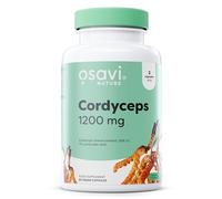 Osavi Cordyceps 1200 mg - 60 Vegan Capsules | Standardized Cordyceps Mycelia Extract for Energy, Endurance & Vitality | Supports Physical Performance & Immune Health